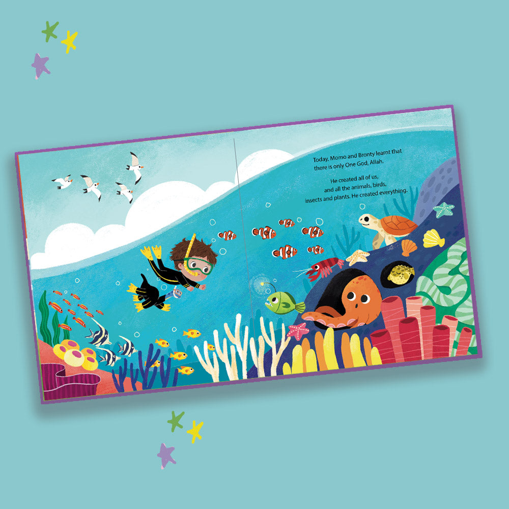 Momo & Bronty’s First Book Educational book