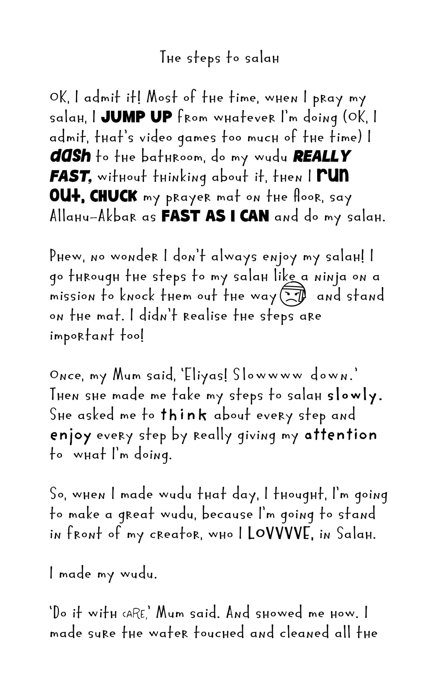 Eliyas explains educational book